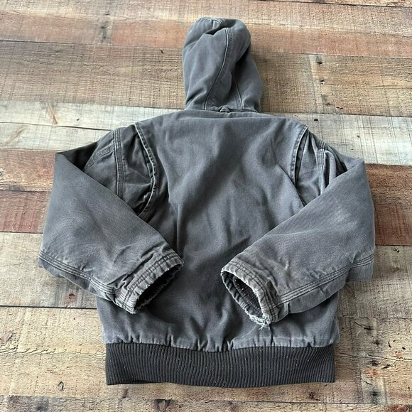 Polar King by Key brown insulated canvas ranch farm coat boy's -S - Picture 11 of 11